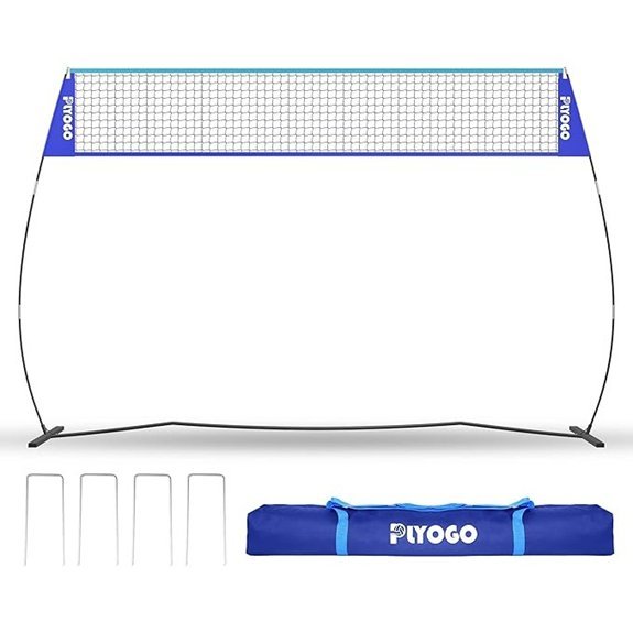 14ft Freestanding Volleyball Net with Carry Bag