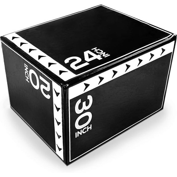 BalanceFrom 3-in-1 Foam Plyometric Jump Box