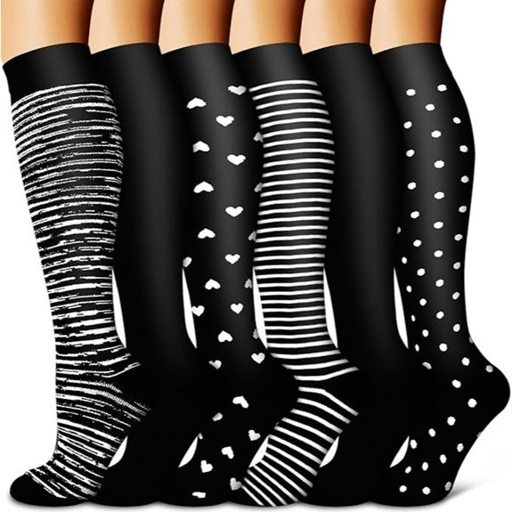 The 4 Best Compression Socks for Volleyball Players in 2026: Comfort, Support, and Performance 2 BLUEENJOY Copper Compression Socks for Women and Men