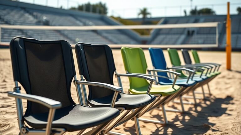 The 7 Best Tournament Chairs for Volleyball Parents in 2026: Comfort, Durability, and Convenience 4 comfortable durable portable chairs