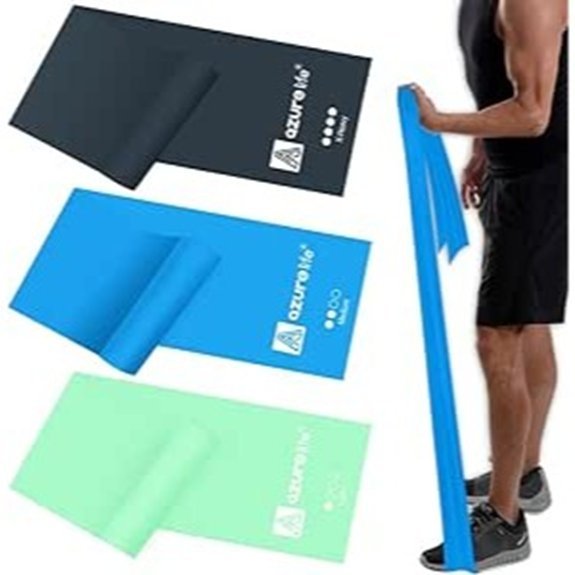 Non-Latex Resistance Bands for Exercise and Rehab