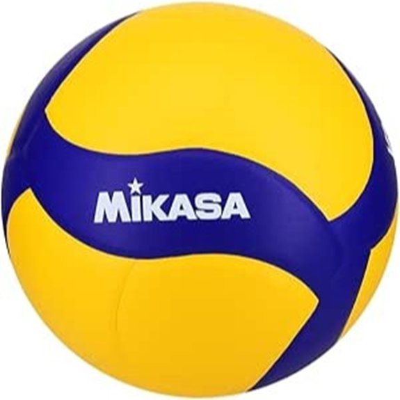 7 Best Indoor Volleyballs 6 Mikasa V330W Competition Club Indoor Game Volleyball Blue/Yellow