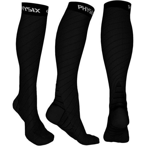 Physix Gear Compression Socks 7 physix gear 20 30mmhg compression socks
