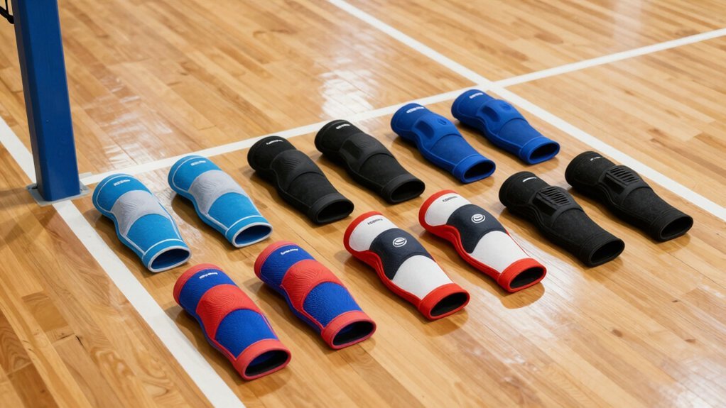 proper volleyball knee pad selection