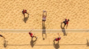 serve rally set spike