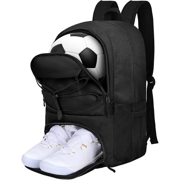 Goloni Soccer Backpack with Ball Holder & Shoes