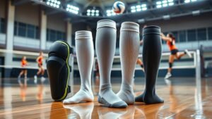 top 4 volleyball compression gear