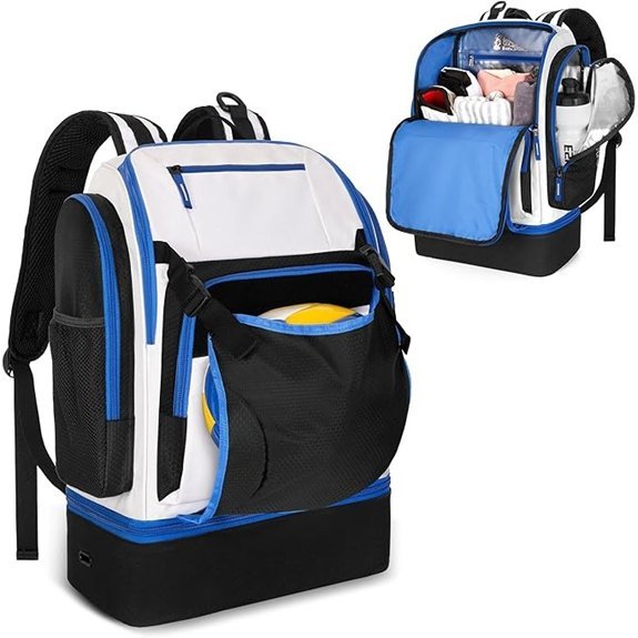 DSLEAF Volleyball Bag with Ball Holder and Shoes
