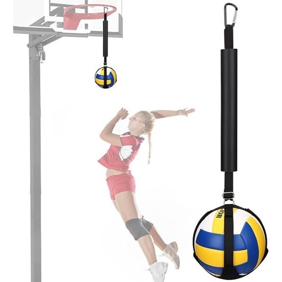 The 7 Best Vertical Trainers 4 TOBWOLF Volleyball Spike Trainer with Bottom Holder