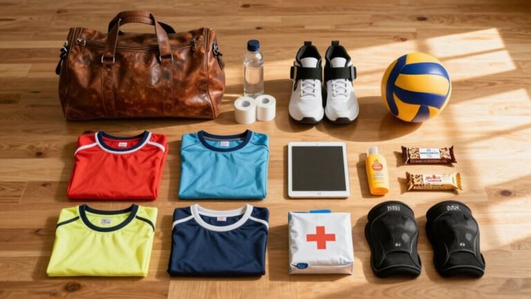 volleyball tournament family packing