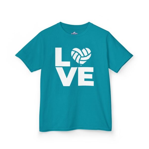 Volleyball Love Logo Tee for Children