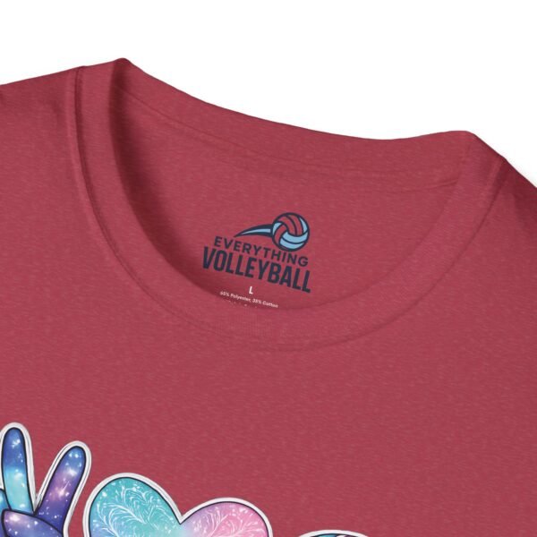 Peace Love Volleyball T shirt