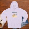 Cute Volleyball Cat Hoodie — "Purr-fect Pass" Fleece Pullover