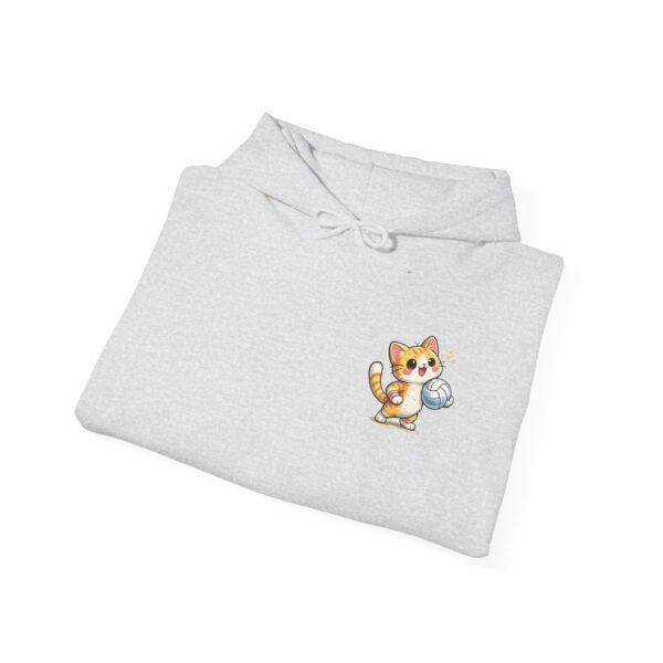 Purrfect Pass Cat Volleyball Hoodie | Cute Cat Volleyball Hoodie for Fans