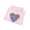 Volleyball Mom Hoodie Heart Design
