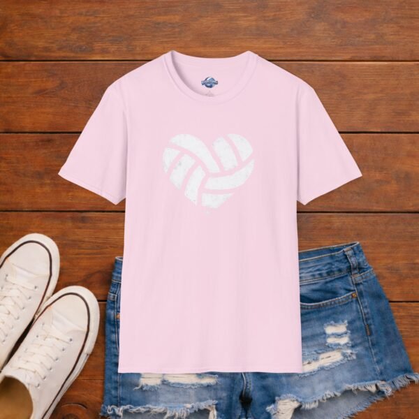 11860536588539187330_2048_custom.jpeg Volleyball Heart T-Shirt — Volleyball Lover Tee
