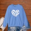 12161291811825152660_2048_custom.jpeg Volleyball Heart Crewneck Sweatshirt | Minimal Volleyball Mom Game Day Sweatshirt