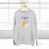 Cute Volleyball Cat Hoodie — "Purr-fect Pass" Fleece Pullover
