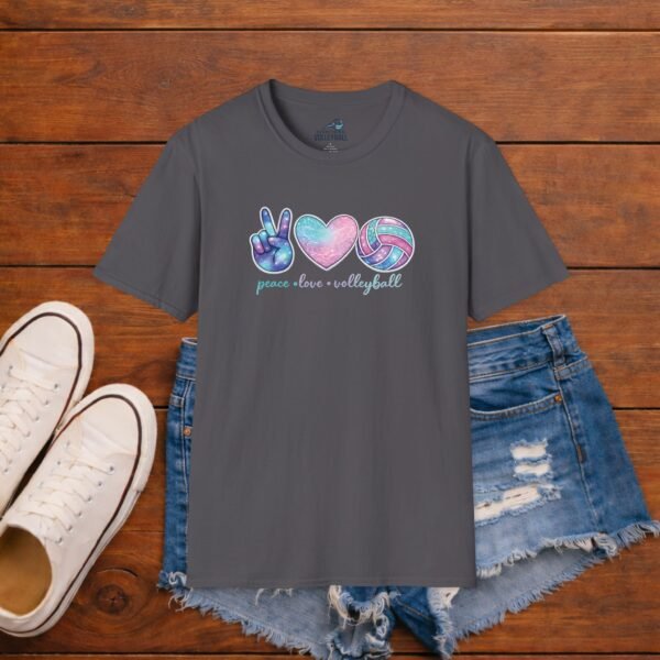 Peace Love Volleyball T shirt