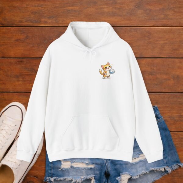 Purrfect Pass Cat Volleyball Hoodie | Cute Cat Volleyball Hoodie for Fans