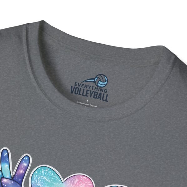 Peace Love Volleyball T shirt