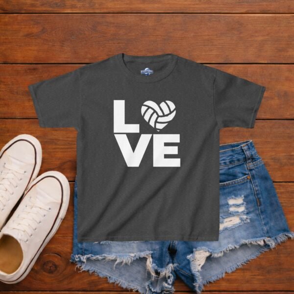 Volleyball Love Logo Tee for Children