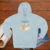Cute Volleyball Cat Hoodie — "Purr-fect Pass" Fleece Pullover