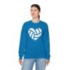 15410222652754379678_2048.jpeg Volleyball Heart Crewneck Sweatshirt | Minimal Volleyball Mom Game Day Sweatshirt