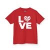 Volleyball Love Logo Tee for Children