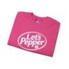 15890192544417522760_2048.jpeg Lets Pepper Volleyball Crewneck Sweatshirt | Retro Volleyball Warm Up Sweatshirt