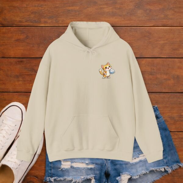 Purrfect Pass Cat Volleyball Hoodie | Cute Cat Volleyball Hoodie for Fans