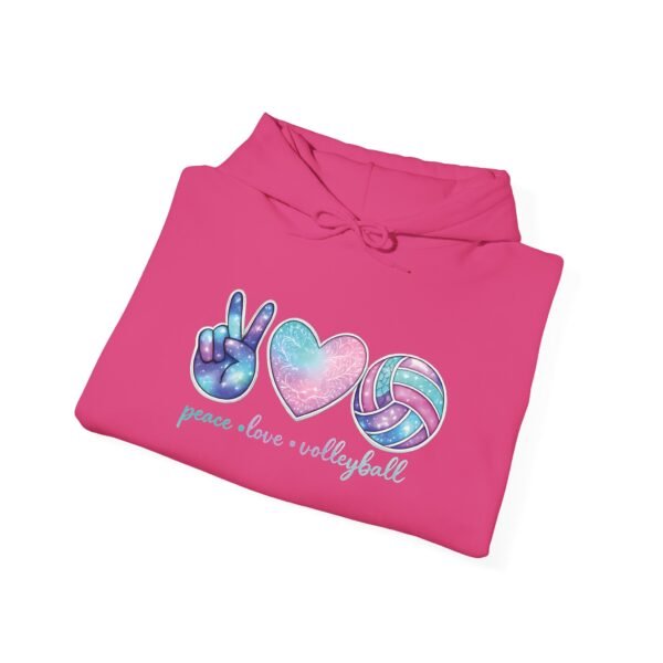1672739196913887072_2048.jpeg Peace Love Volleyball Hoodie