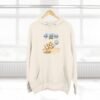 Cute Volleyball Cat Hoodie — "Purr-fect Pass" Fleece Pullover