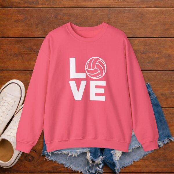 Volleyball Love Crewneck Sweatshirt