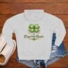 Volleyball Shamrock Fleece Hoodie — "Play with Heart" 3-Panel
