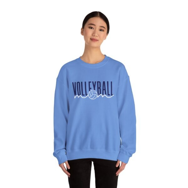 17601673065155264422_2048.jpeg Volleyball mom Crewneck Sweatshirt | Volleyball Mom Game Day Sweatshirt