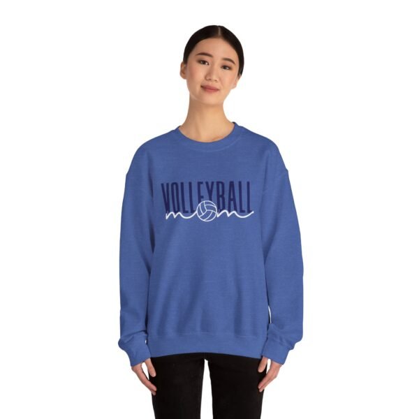 17761409896070900874_2048.jpeg Volleyball mom Crewneck Sweatshirt | Volleyball Mom Game Day Sweatshirt