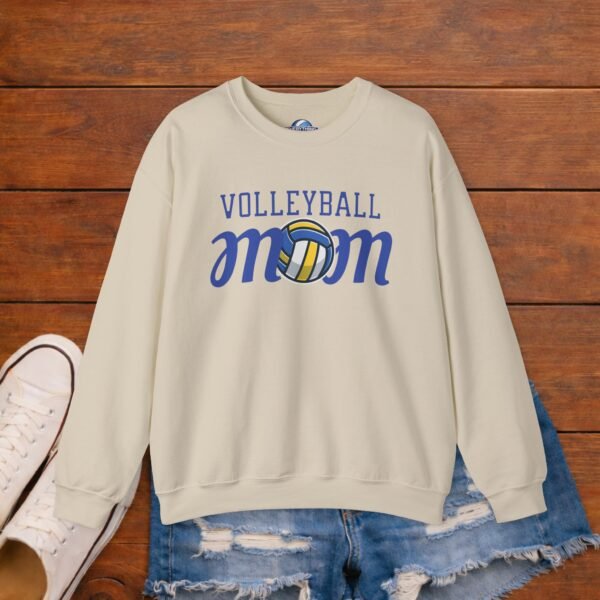 Volleyball Mom Crewneck Sweatshirt | Classic Game Day Sweatshirt for Moms