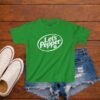 Kids T-Shirt — "Let's Pepper" Retro Logo Tee for Children