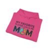2138696584901383786_2048.jpeg My Favorite Player Calls Me Mom Volleyball Hoodie | Cozy Game Day Hoodie for Moms