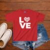 Volleyball Love Logo Tee for Children