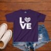 Volleyball Love Logo Tee for Children