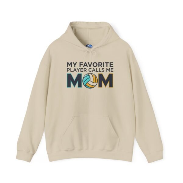 3310741595700954646_2048.jpeg My Favorite Player Calls Me Mom Volleyball Hoodie | Cozy Game Day Hoodie for Moms