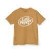 Kids T-Shirt — "Let's Pepper" Retro Logo Tee for Children