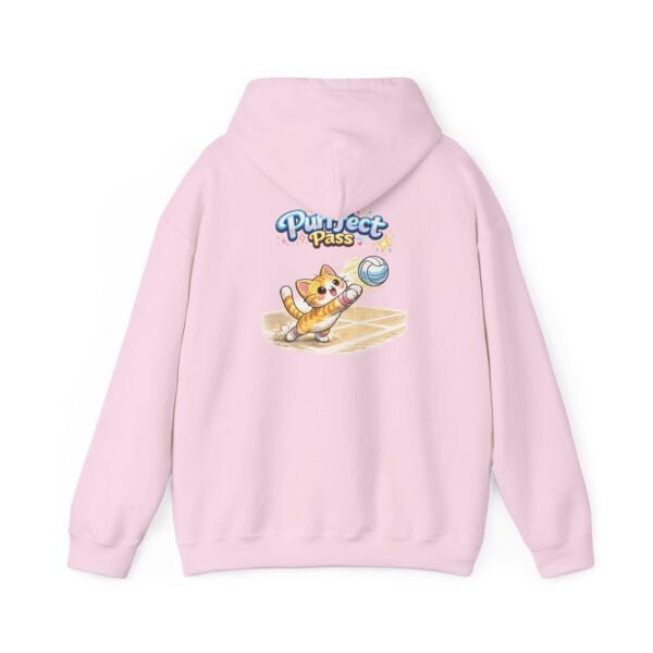 Purrfect Pass Cat Volleyball Hoodie | Cute Cat Volleyball Hoodie for Fans