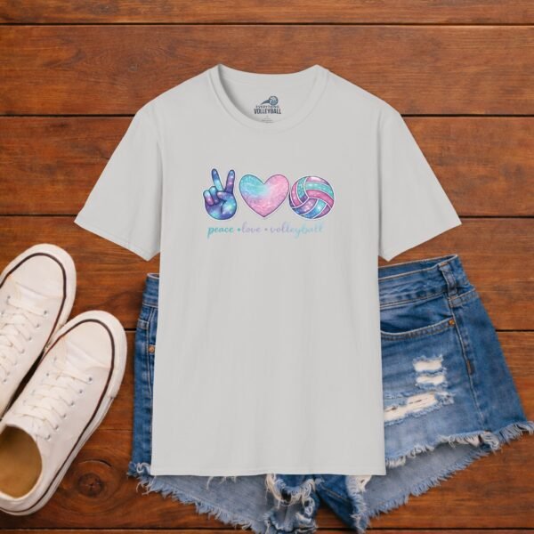 Peace Love Volleyball T shirt