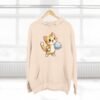 Cute Volleyball Cat Hoodie  Purr-fect Pass Fleece Pullover