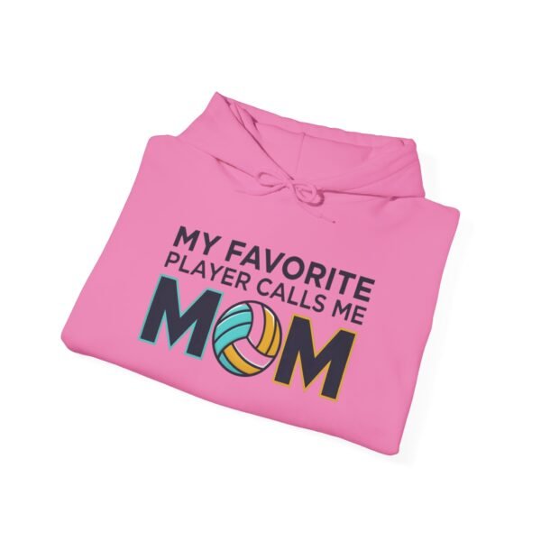 4217378607015065292_2048.jpeg My Favorite Player Calls Me Mom Volleyball Hoodie | Cozy Game Day Hoodie for Moms