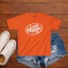 Kids T-Shirt — "Let's Pepper" Retro Logo Tee for Children