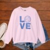 Volleyball Love Crewneck Sweatshirt